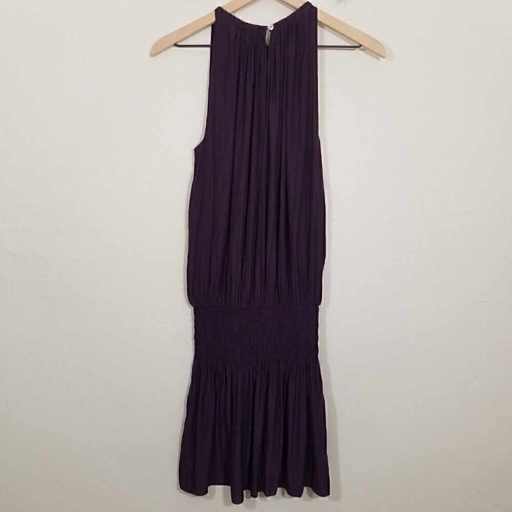 Ramy Brook Paris Sleeveless Mini Dress Dark Purple Size S - Picture 5 of 8
